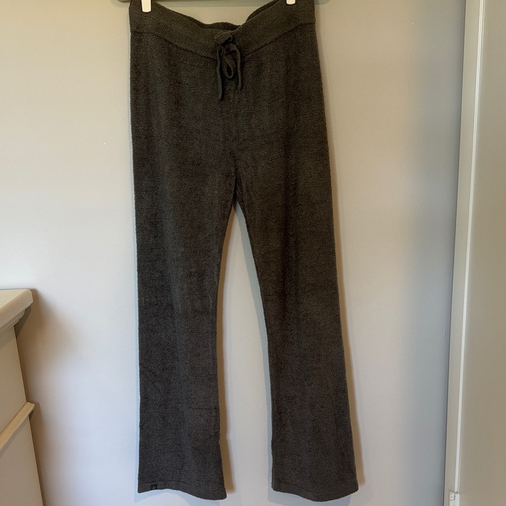 Barefoor Dreams Olive Branch CozyChic Lite Drawstring Pants Medium 8/10